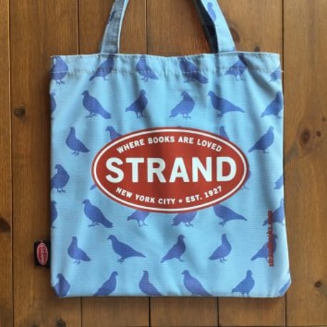 STRAND TOTE All Over Pigeons