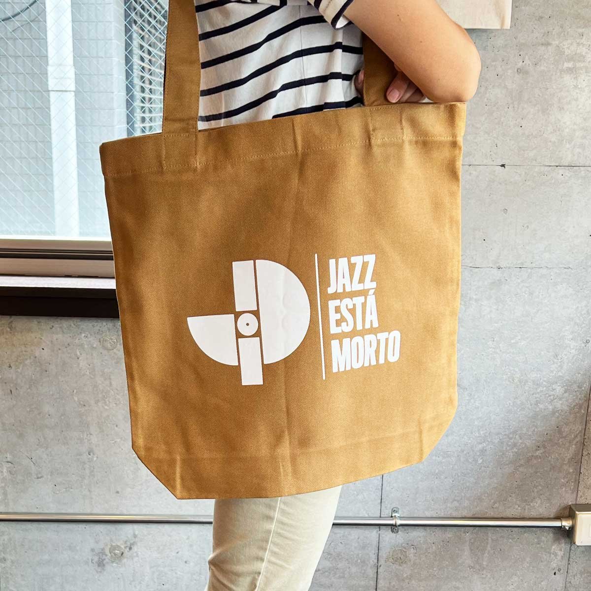 JAZZ IS DEAD JAZZ IS DEAD TOTE BAG - CAMEL |