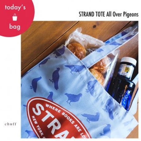 STRAND TOTE All Over Pigeons