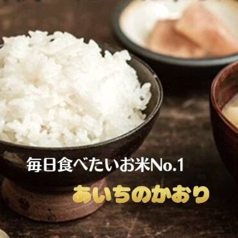 2024年あいちのかおり 白米10kg（農薬、化学肥料不使用)※送料込