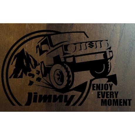 ジムニー jimnyステッカー黒