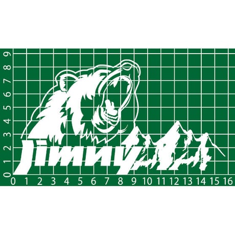 ジムニーステッカー熊