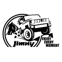 ジムニー jimnyステッカー黒