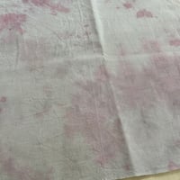 まだら染め色晒 ピンク×グレー