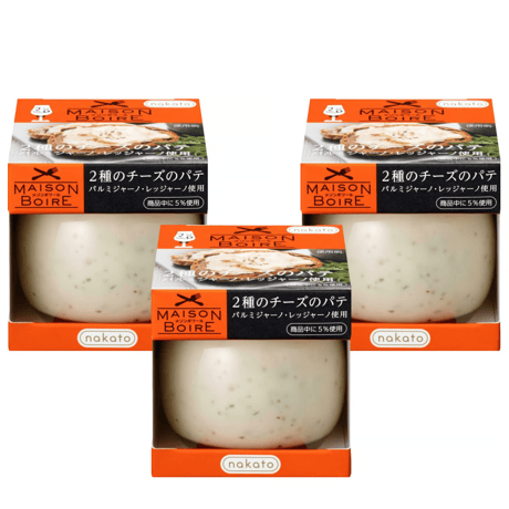 2種のチーズパテ〈３個セット〉