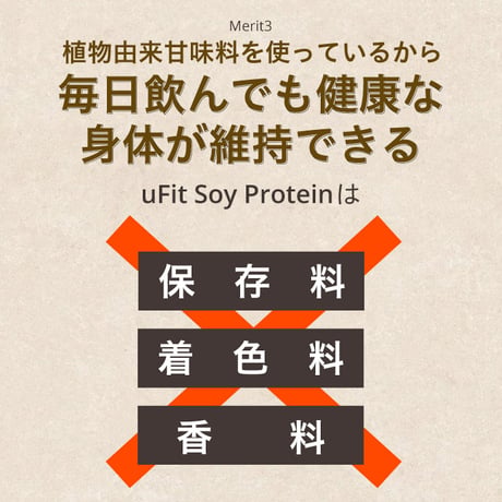 【日本国内製造】uFit Soy Protein ソイプロテイン　1.5kg 大容量　(プレーン/抹茶/ココア/黒糖きな粉/カフェオレ/ほうじ茶)