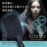 エアリードライブラシ　ローラージャンボ コーム トリートメント浸透コーム カラーリングコーム ローラー付き 頭皮につかない  回転コーム  くし レディース メンズ (速乾ブラシ)