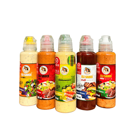 エリソース （マイルド、ホット、チリ、レモン、シークヮーサー）180ml 5種類セット