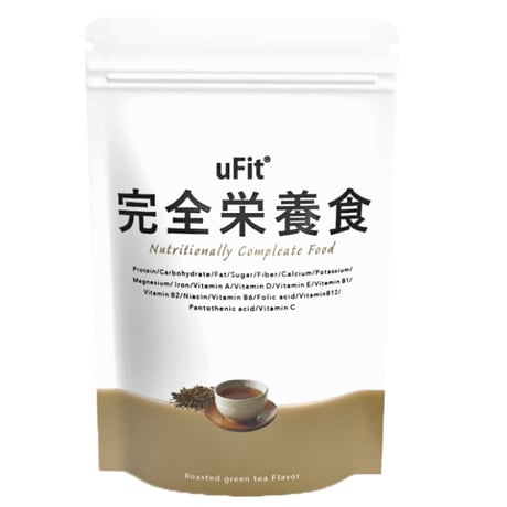 uFit 完全栄養食　1.5kg/30食分　(抹茶/ココア/黒糖きな粉/ほうじ茶)