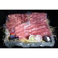 神戸牛希少部位セット(焼肉のﾀﾚ･わさび･醤油･牛脂付)440g