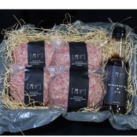 神戸牛入りプレミアムハンバーグ180g/4枚(ｿｰｽ付)