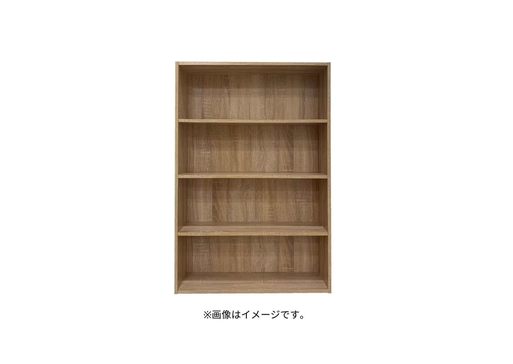 Fukuhiro ブック＆CDラック 4段 北欧風木目調 | FukuhiroSTORE