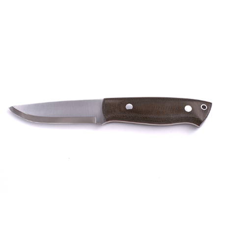 Brisa Trapper 95 Scandi - Green Canvas Micarta / 【ブリサ】トラッパー95mm スカンジ- グリーンマイカルタ【ステンレス鋼】