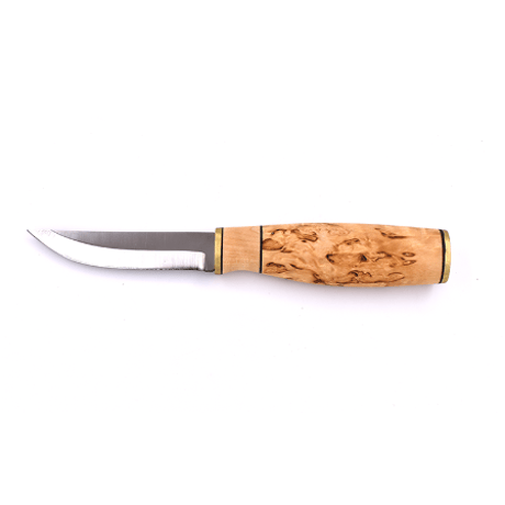 Brisa Polar Puukko SS 95mm - Curly Birch / 【ブリサ】ポーラープーッコ SS 95mm - カーリーバーチ【ステンレス鋼】