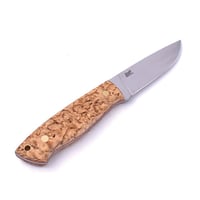 Brisa Trapper 95 Flat - Stabilized Curly Birch / 【ブリサ】トラッパー95mm フラット- カーリーバーチ【ステンレス鋼】