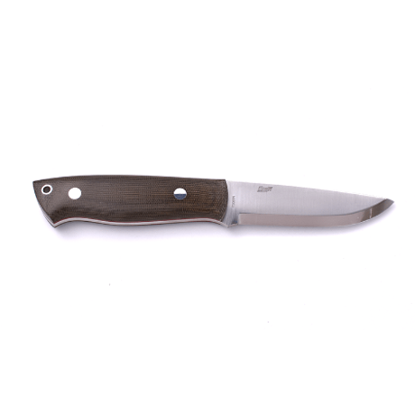 Brisa Trapper 95 Scandi - Green Canvas Micarta / 【ブリサ】トラッパー95mm スカンジ- グリーンマイカルタ【ステンレス鋼】