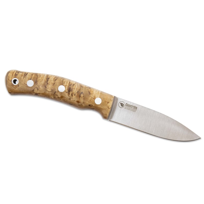 クリストフ ナイフ10本 Casstrom No.10 Swedish Forest Knife - Curly Bir