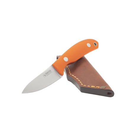 Casstrom Safali Mini Hunter Knife - Orange G10 / 【カストロム】サファリ　ミニハンターナイフ - オレンジG10【ステンレス鋼】