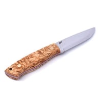 Brisa Trapper 95 Scandi - Stabilized Curly Birch / 【ブリサ】トラッパー95mm スカンジ- カーリーバーチ【ステンレス鋼】