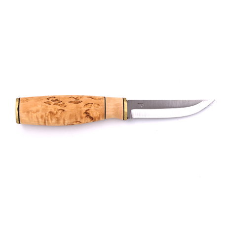 Brisa Polar Puukko SS 95mm - Curly Birch / 【ブリサ】ポーラープーッコ SS 95mm - カーリーバーチ【ステンレス鋼】