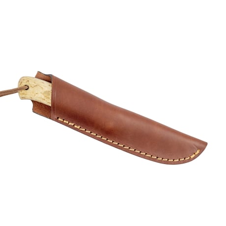 Casstrom Woodsman Knife 89mm - Curly Birch / 【カストロム】ウッズマン 89mm - カーリーバーチ【カーボンスチール】