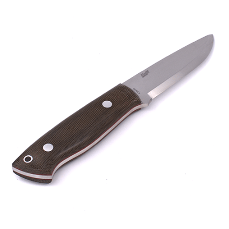 Brisa Trapper 95 Scandi - Green Canvas Micarta Brisa Trapper 95 Scandi - Green Canvas Micarta