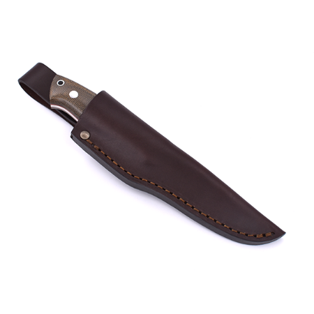 Brisa Trapper 95 Scandi - Green Canvas Micarta