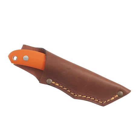 【アウトレット現品のみ】Casstrom Safali Mini Hunter Knife - Orange G10 / 【カストロム】サファリ　ミニハンターナイフ - オレンジG10【ステンレス鋼】
