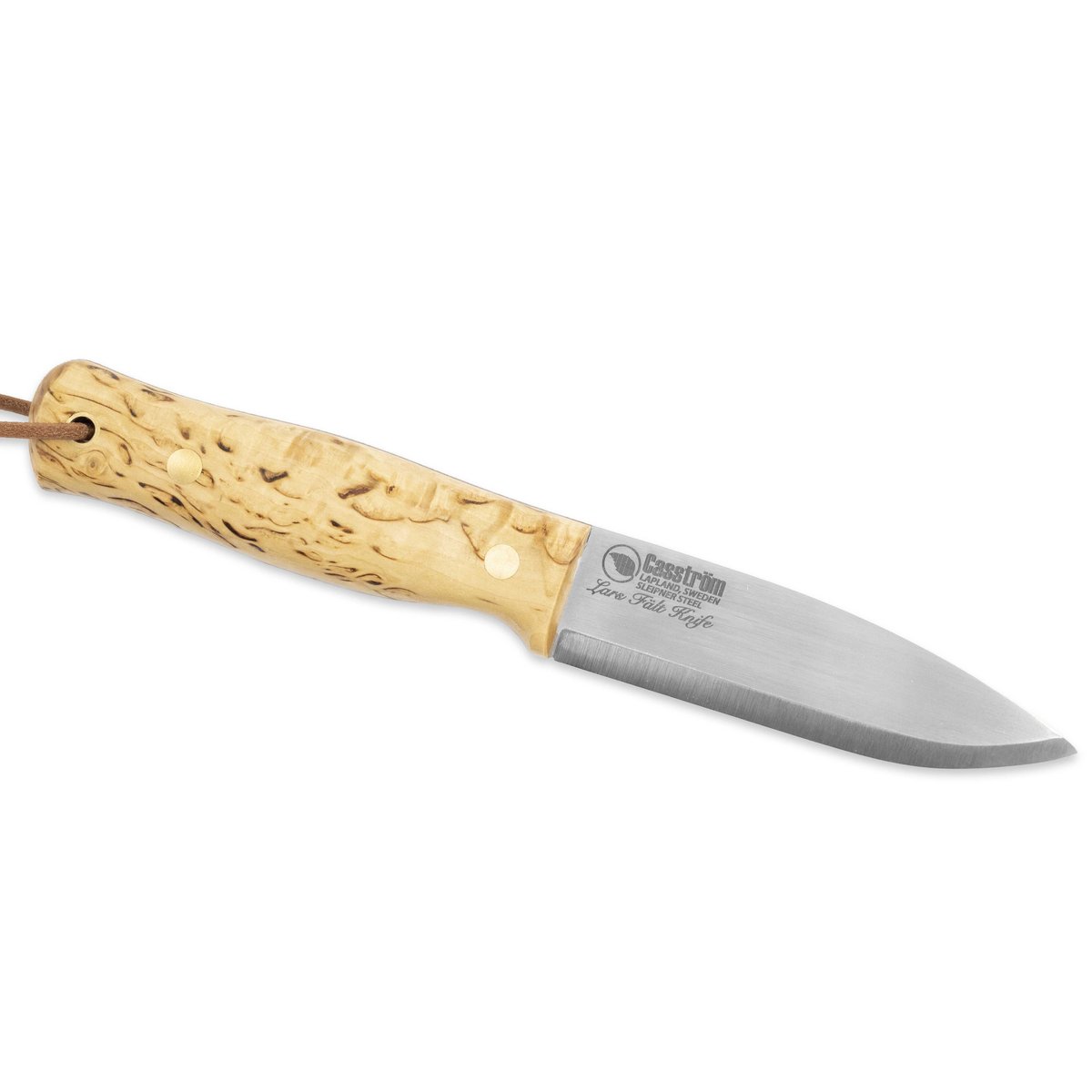 Casstrom Lars Falt Knife 115mm - Curly Birch /