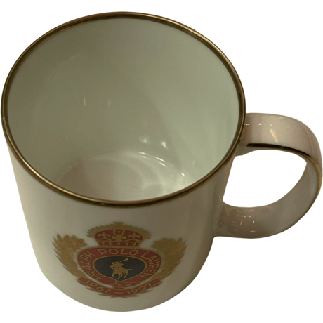 DEAD STOCK Polo Ralph Lauren MUG CAP　1997  "THE CREST MUG”