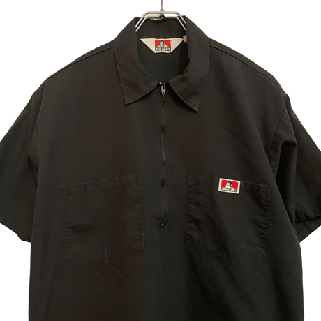 USED ”VINTAGE ”1990's MADE IN USA BEN DAVIS WORK SHIRTS