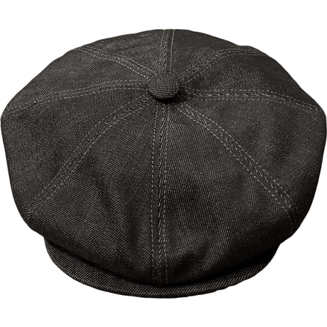 新品　NEW YORK HAT DENIM NEWS BOY  CASQUETTE  MADE IN USA