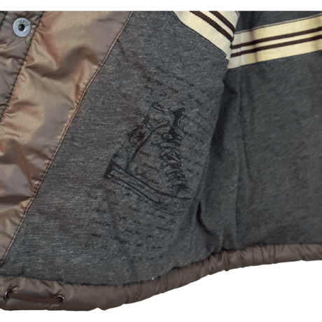 USED JOHN VARVATOS MOTORCYCLE PUFFY VEST