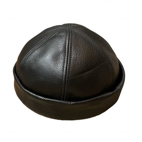 新品　NEW YORK HAT LEATHER THUG CAP  MADE IN USA