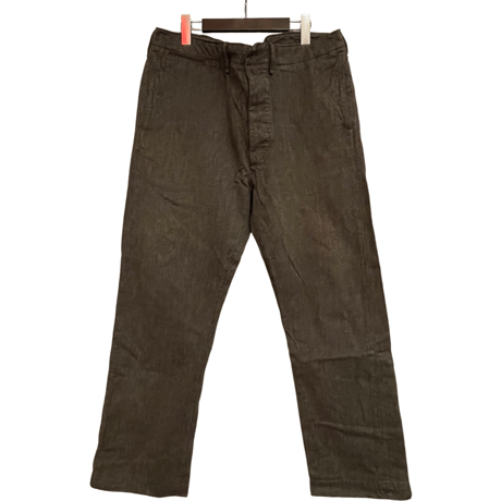 USED DOUBLE RL SALT&PEPPER WORK TROUSER
