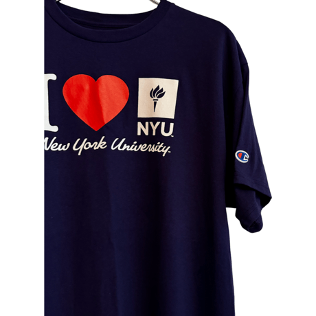 新品　CHAMPION S/S TSHIRTS  NYU(New York UNIVERSITY)
