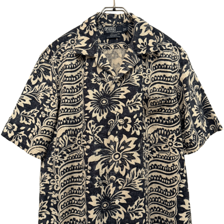USED VINTAGE   POLO RALPH LAUREN S/S OPEN COLLAR SHIRTS