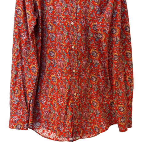 USED RALPH LAUREN PURPLE LABEL FLORAL SHIRTS MADE IN ITALY