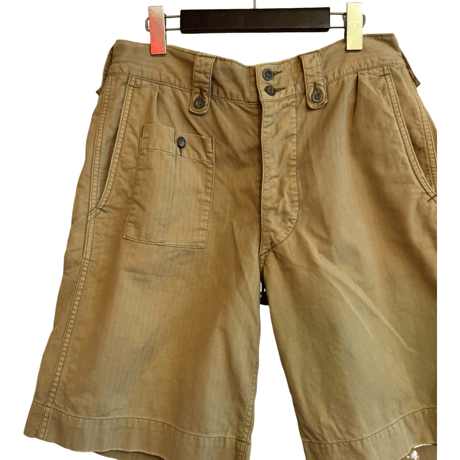USED DOUBLE RL HBT SHORTS