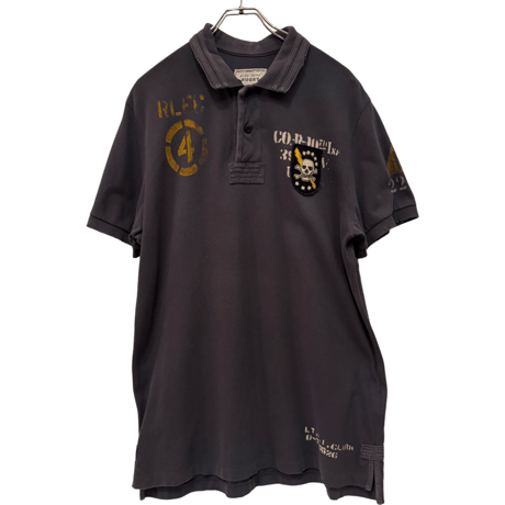 USED POLO RUGBY STENCIL POLO SHIRTS