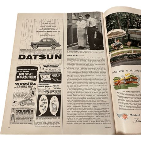 VINTAGE BOOK (USED)  LIFE MAGAZINE 1959 APRIL