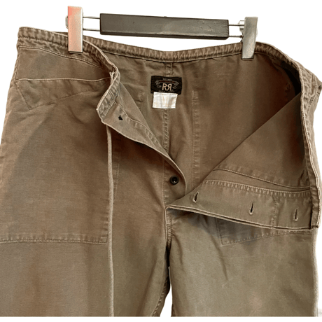USED DOUBLE RL  CANVAS  EAZY PANTS ”SAMPLE”