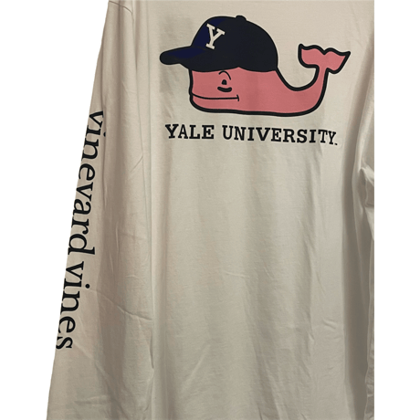 新品　VINEYARD VINES×YALE UNIVERSITY　L/S TSHIRTS
