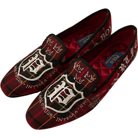 新品　POLO RALPH LAUREN TARTAN CHECK  SLIPON