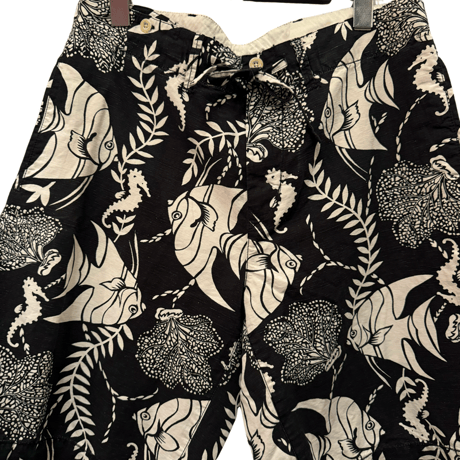 USED POLO RALPH LAUREN SILK LINEN SHORTS