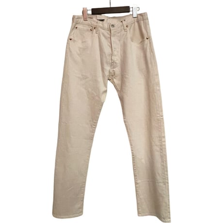 新品　US LEVI'S PREMIUM 501 WHITE JEANS  93