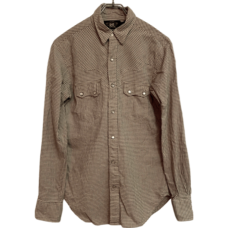 USED   DOUBLE RL SAW TOOTH POCKET WESTERN SHIRTS