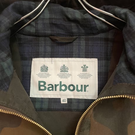 新品 BARBOUR CAMO SMOCK JACKET