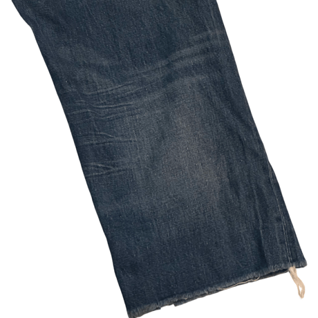 USED  LEVI'S VINTAGE CLOTHING  501XX CUT OFF BUCKLE BACK DENIM