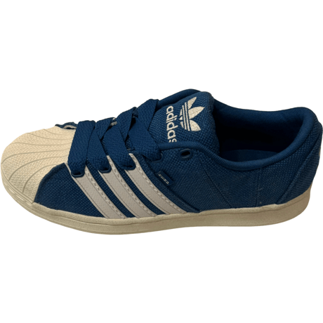 新品　  ADIDAS SUPERSTAR MODIFIED BLUE HEMP